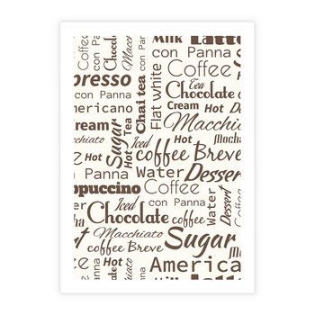 Plakat bez ramy 40x50 - Kawa w Stylu Coffee - kawa, coffee