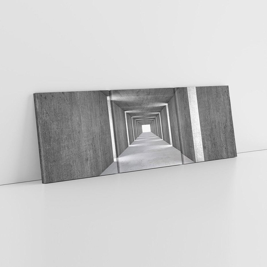 Obraz na płótnie 120x40 - Abstrakcyjna głębia - 3D, tunel