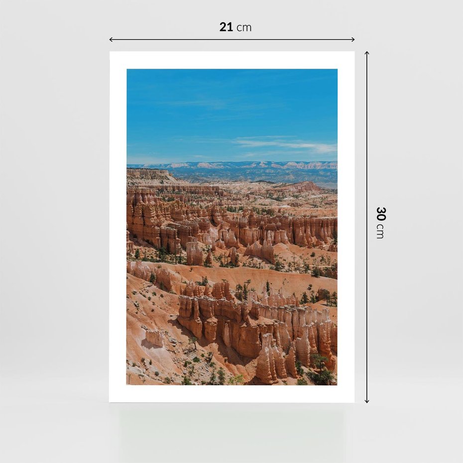 Plakat bez ramy 21x30 - Wielki Kanion - wielki kanion, krajibraz