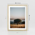 Plakat w ramie 30x40 - Siła Natury - drzewo, pejzaż - rama drewno