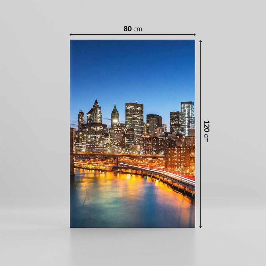 Obraz na płótnie 80x120 - Nowy Jork: miasto niezwykłych możliwości - Nowy York, USA