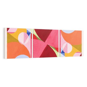 Obraz na płótnie 150x50 - Area Broken by Perpendiculars 1934, Jospeh Schillinger - Reprodukcja - reprodukcja, obraz na płótnie