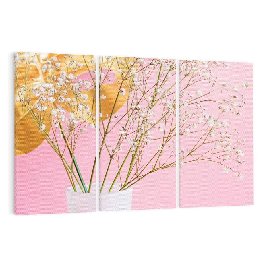 Obraz na płótnie 120x80 - Przyjemność Złotej Natury - złote, liście