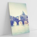 Obraz na płótnie 50x70 - Urok włoskiego miasta - Włochy, miasto