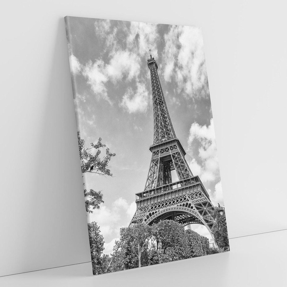 Obraz na płótnie 80x120 - Piękno architektury - Wieża, Eiffla