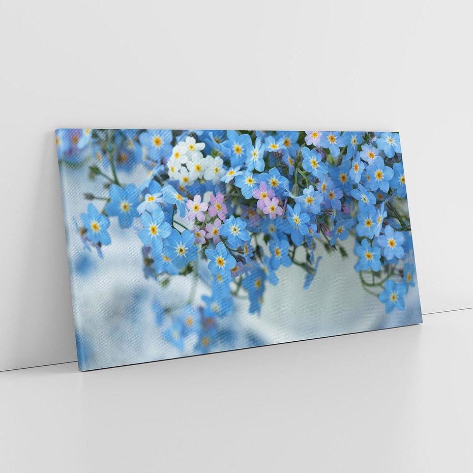 Obraz na płótnie 120x60 - Kwitnące piękno - kwiaty, wiosna