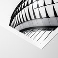 Plakat bez ramy 40x50 - Dynamiczne Kształty - architektura, obłe kształty