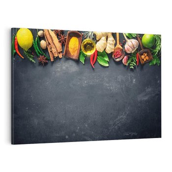 Obraz na płótnie 70x50 - zmysłowa podróż - przyprawy, orient