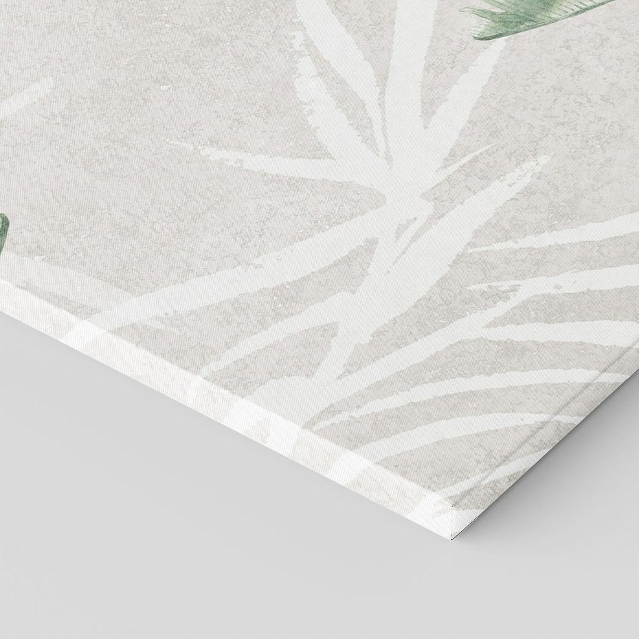 Obraz na płótnie 70x100 - Zielony Raj - monstera, palmy