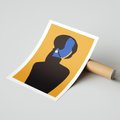 Plakat bez ramy 21x30 - Transformacja Form - sztuka nowoczesna, plakat
