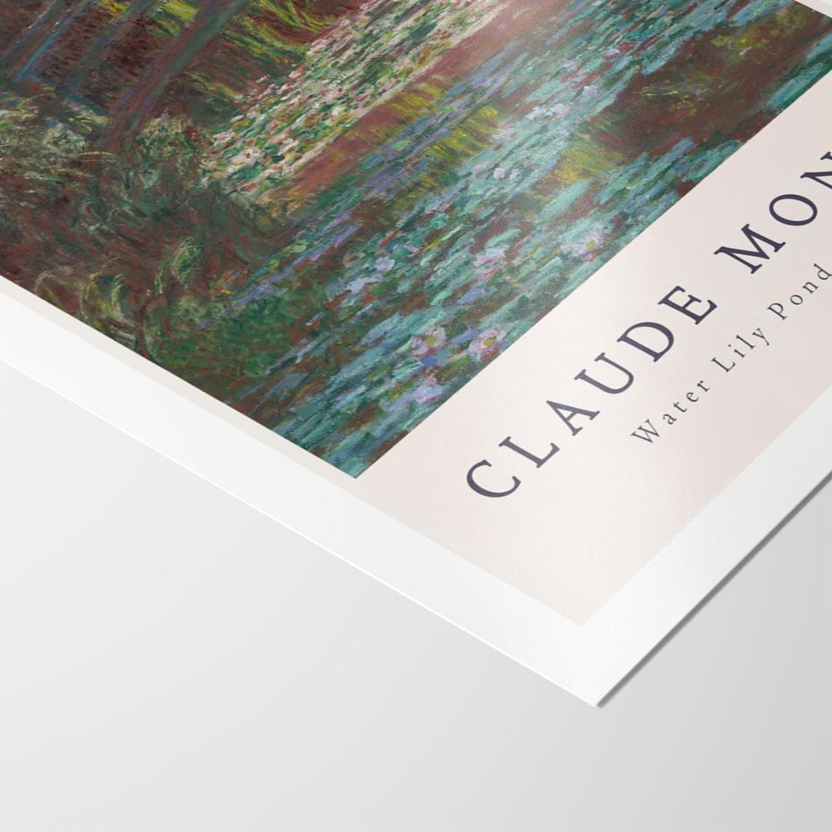 Plakat bez ramy 21x30 - Sztuka i Litera - Claude Monet, reprodukcja obrazu