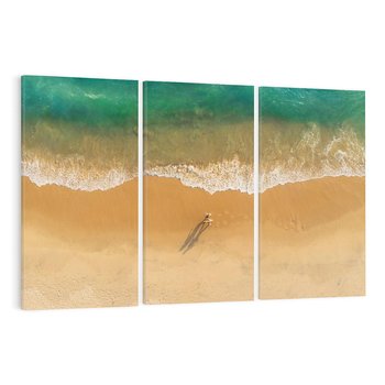 Obraz na płótnie 120x80 - Oaza Relaksu - plaża, morze