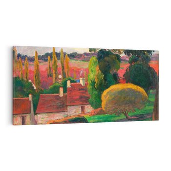 Obraz na płótnie 100x50 - Farma w Bretanii - Reprodukcja - reprodukcja, obraz na płótnie