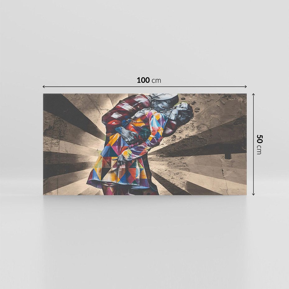 Obraz na płótnie 100x50 - Marynarz w świecie graffiti - marynarz, graffiti