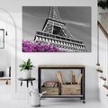Obraz na płótnie 100x70 - Urok Eiffla w Paryżu - Eiffla, Paryż