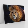 Obraz na płótnie 120x80 - Lew - Król Zwierząt - lew, zwierzęta