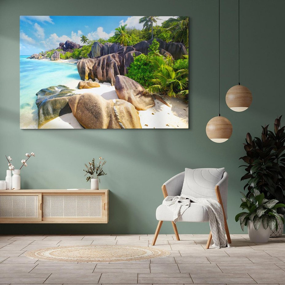 Obraz na płótnie 120x80 - Spotkanie z morzem - plaża, morze