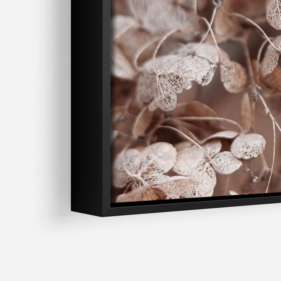 Obraz w ramie 70x50 - Przemijająca Piękność - fotografia, zbliżenie - rama czarna