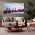 Obraz na płótnie 120x60 - Londyn - Big Ben nad rzeką, UK - Londyn, Big Ben