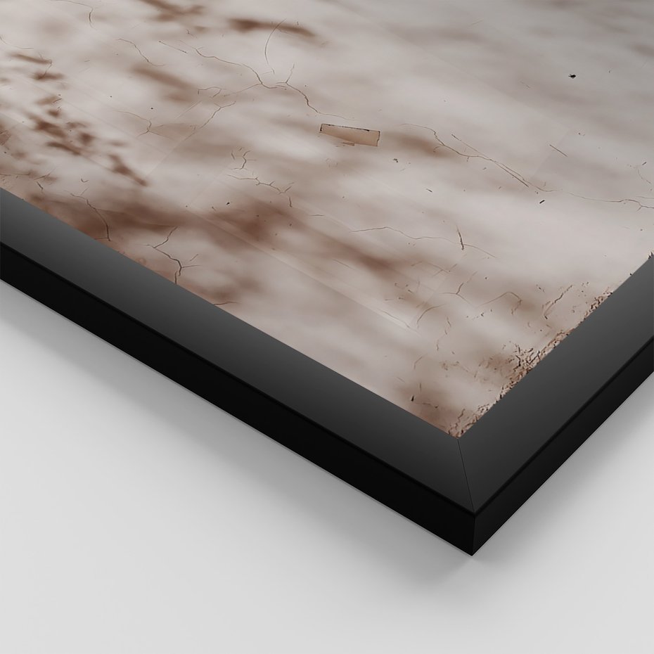 Zestaw obrazy w ramie 50x70 galeria - Trawy, zachód, słońca, cienie - rama czarna