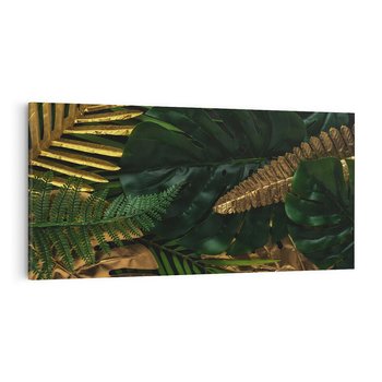 Obraz na płótnie 100x50 - Monstera Liście Kwiat - monstera, liście