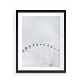 Plakat w ramie 40x50 - Karuzela Młyńska: Nostalgiczne Koło - młyńskie koło, karuzela - rama czarna