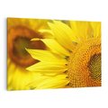 Obraz na płótnie 120x80 - Słoneczniki: Promień nadziei - słoneczniki, kwiaty