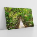 Obraz na płótnie 120x80 - Tajemniczy most w tajskim lesie - Tajlandia, most