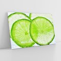 Obraz na płótnie 70x50 - Soczyste limonki - limonki, owoce
