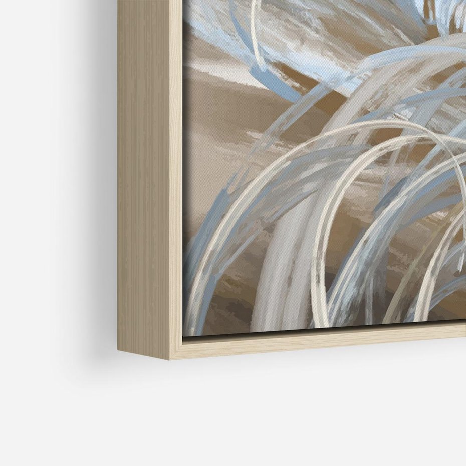 Obraz w ramie 50x50 - Zaklęty Wschód - akwarela, obraz - rama drewno