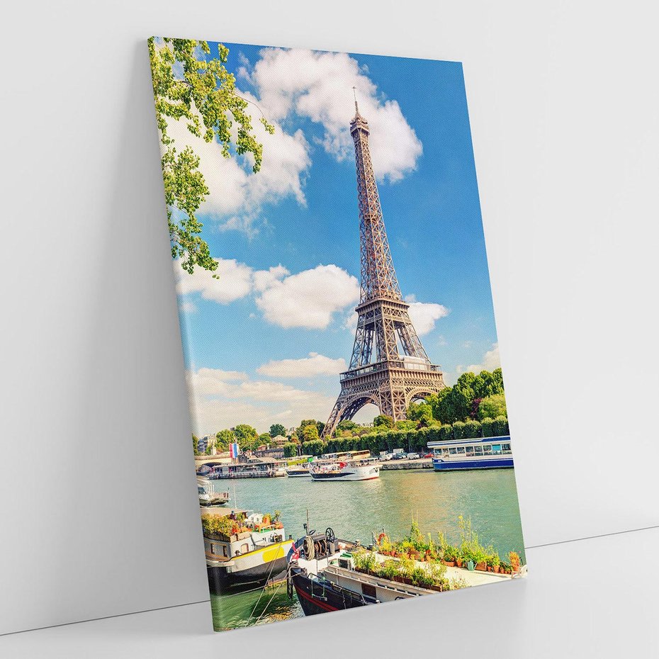 Obraz na płótnie 70x100 - Paryżska ikona Francji - wieża Eiffla, Paryż