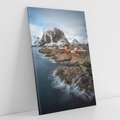 Obraz na płótnie 70x100 - Skandynawia - górska odsłona - Skandynawia, góry