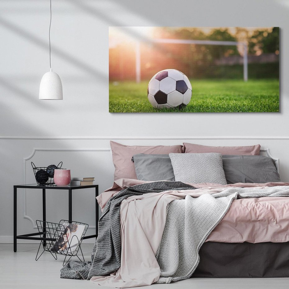 Obraz na płótnie 100x50 - Emocje na stadionie - piłka nożna, stadion