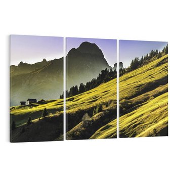 Obraz na płótnie 120x80 - Górski las magia przyrody - góry, las