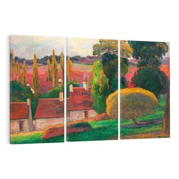 Obraz na płótnie 120x80 - Farma w Bretanii - Reprodukcja - reprodukcja, obraz na płótnie