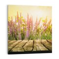 Obraz na płótnie 30x30 - Delikatność i Urok - lawenda, kwiat