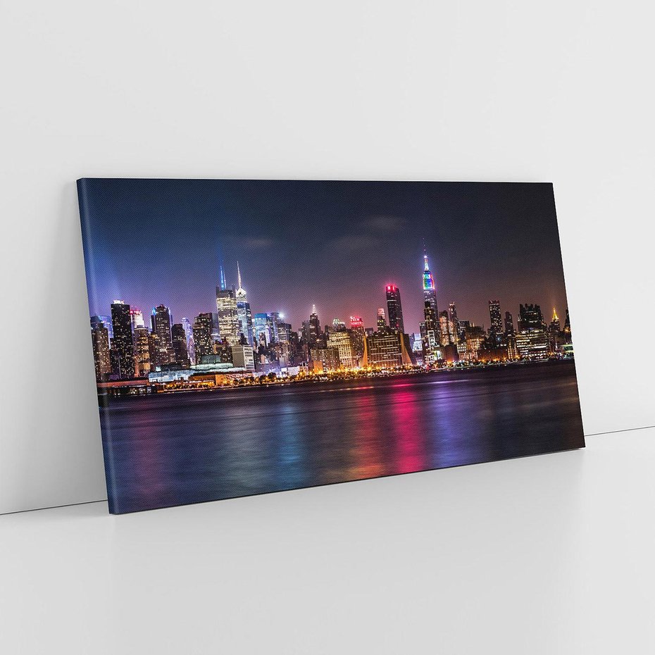 Obraz na płótnie 120x60 - Ameryka w oczach Nowego Jorku - Ameryka, USA