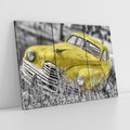 Obraz na płótnie 120x80 - Retro Auto: Wspomnienie Minionych Czasów - samochód, auto