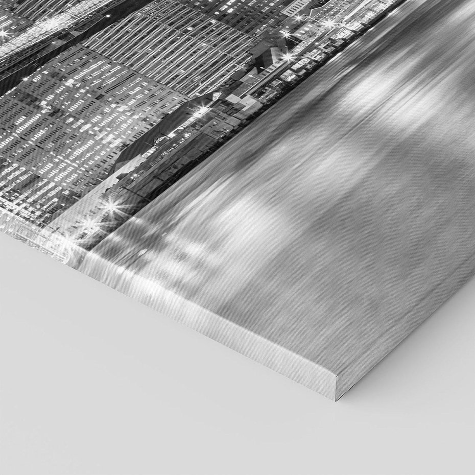 Obraz na płótnie 50x70 - połączenie ikonicznego miasta - most, Nowy Jork