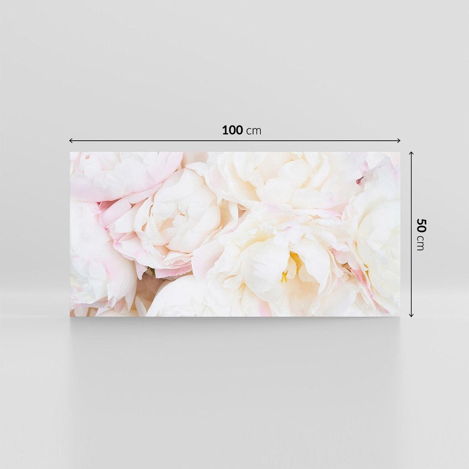 Obraz na płótnie 100x50 - natura w pełnym rozkwicie - kwiaty