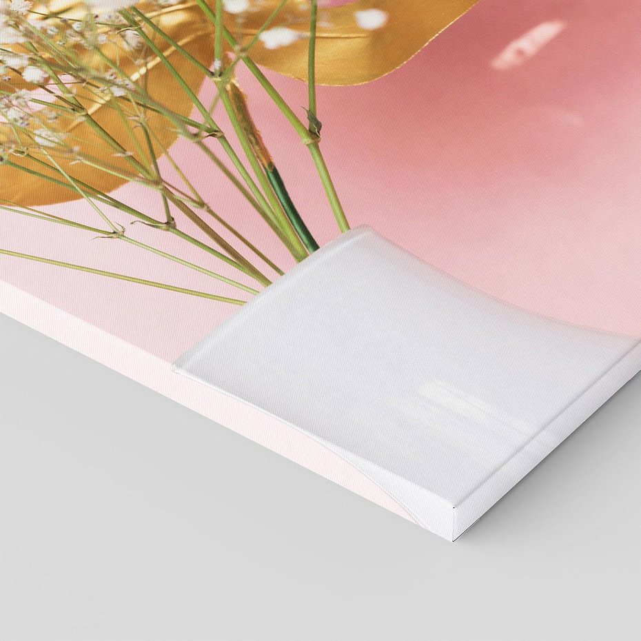 Obraz na płótnie 70x100 - Blask Natury - złote, liście