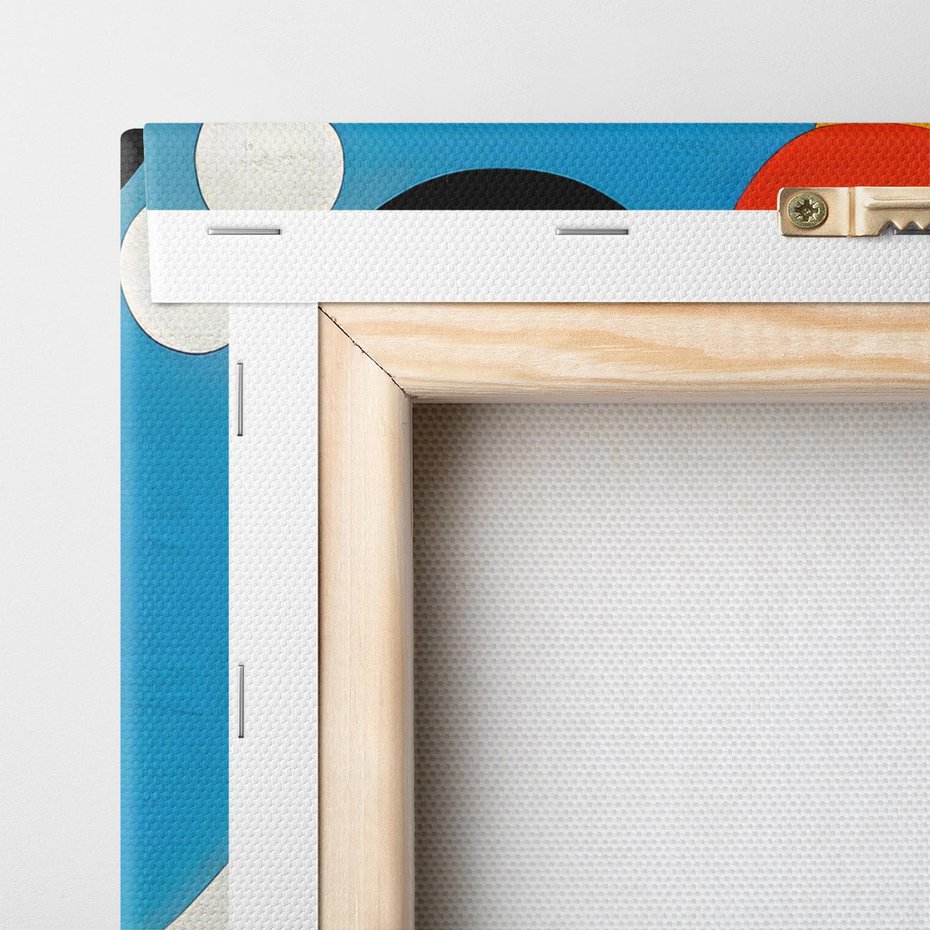 Obraz na płótnie 120x60 - Kolorowe Ulotności - abstrakcyjny obraz olejny, żywe kolory