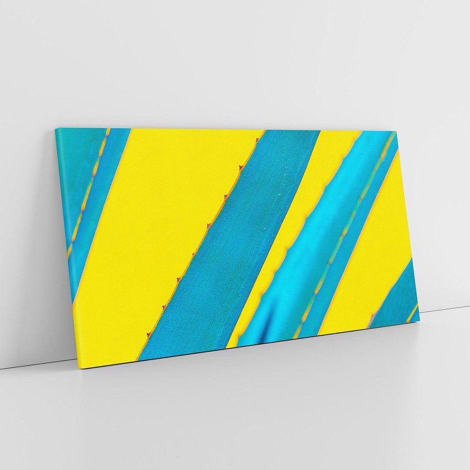 Obraz na płótnie 120x60 - Świeżość Natury - aloes, liście