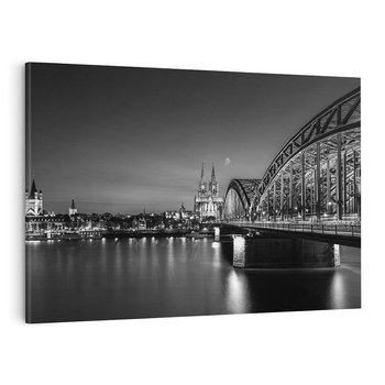 Obraz na płótnie 70x50 - Harmonia architektury - most, Niemcy