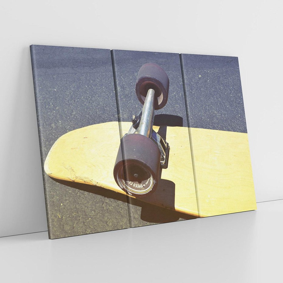 Obraz na płótnie 120x80 - Deskorolka - Sztuka Na Kółkach - deskorolka, skateboard