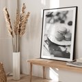 Plakat bez ramy 30x40 - Makaroniki w Szarości - czarno biała fotografia, plakat