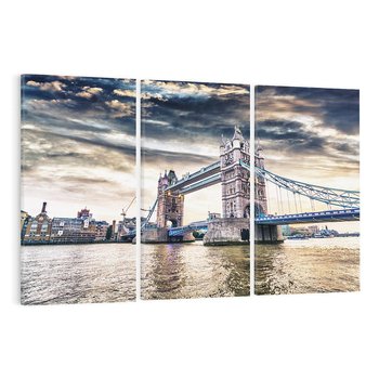 Obraz na płótnie 120x80 - Ikona Londynu - Londyn, most