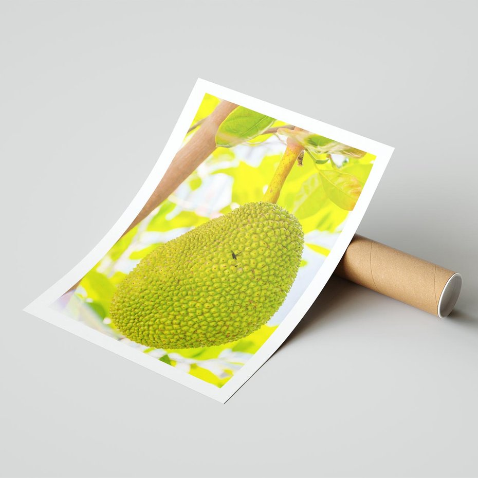 Plakat bez ramy 40x50 - Tropikalny raj nad morzem - tropikalny, owoc