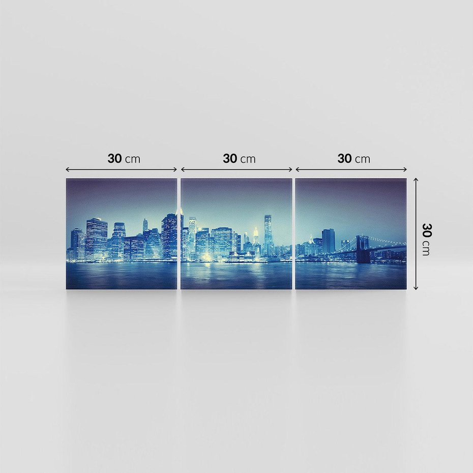 Obraz na płótnie 90x30 - Architektura i tętniące życie - Miasto, Architektura