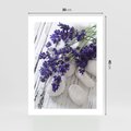 Plakat bez ramy 30x40 - relaks z aromatem - lawenda, spa